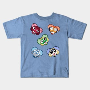 Space frogs in love 2.0. Kids T-Shirt